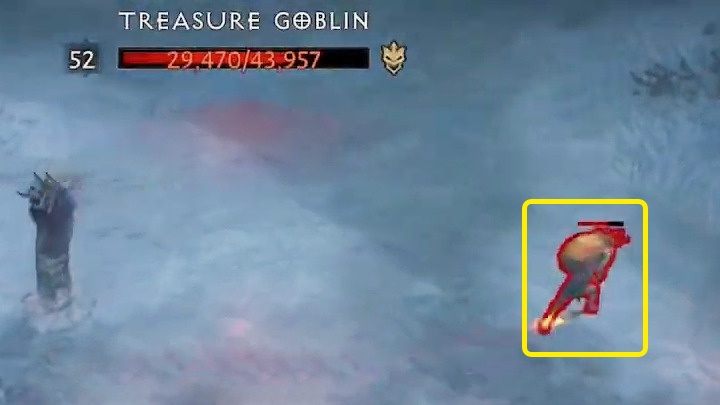 Gobliny Skarbnicy pojawiają się w losowych miejscach na mapie, a gdy znajdziecie się w pobliżu, będziecie mogli usłyszeć charakterystyczny chichot - Diablo Immortal: Gobliny - czy są w grze? - Diablo Immortal - poradnik do gry