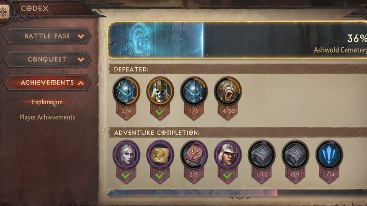 Za wykonywanie zadań związanych z osiągnięciami Eksploracji, otrzymywać będziecie Rękojeści - Diablo Immortal: Mapy - informacje - Diablo Immortal - poradnik do gry