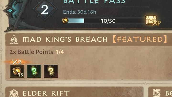 Codziennie określona aktywność bądź lochy gwarantują Wam zwiększoną szansę na zdobycie rzadkich przedmiotów lub zwiększoną ilość doświadczenia - Diablo Immortal: Dzienna rutyna (Daily Routine) - Diablo Immortal - poradnik do gry