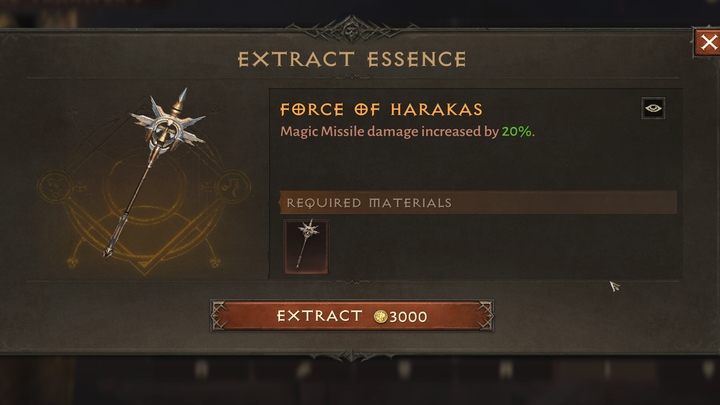 Każdy przedmiot legendarny oferuje wzmocnienie lub modyfikację wybranej umiejętności - jest to tak zwana Esencja - Diablo Immortal: Esencja - wyciąganie, przenoszenie - Diablo Immortal - poradnik do gry