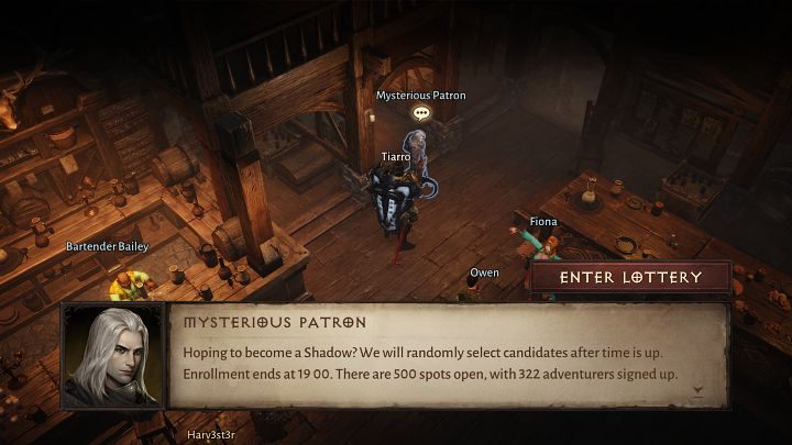 Loteria cieni jest dostępna tylko w określonych godzinach, a zapisy do niej trwają przez 1 godzinę - Diablo Immortal: Loteria cieni (Shadow Lottery) - zasady, jak wygrać - Diablo Immortal - poradnik do gry