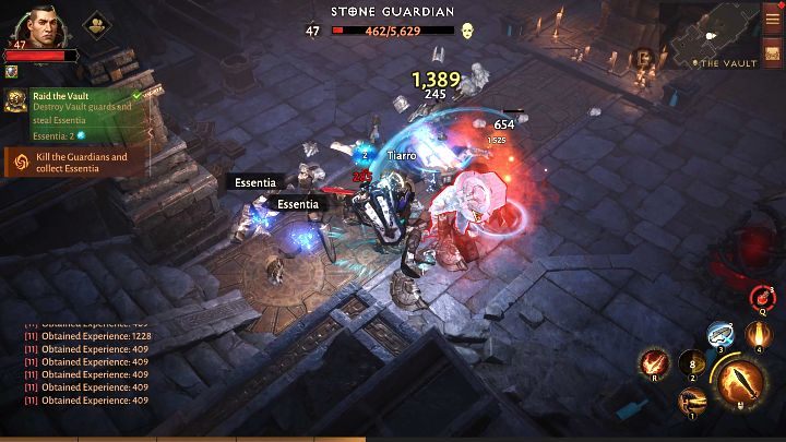 Waszym zadaniem będzie uzbieranie 25 Esencji (Essentia), które wypadają z przeciwników, których napotkacie na swojej drodze w trakcie przechodzenia przez Skarbiec - Diablo Immortal: Loteria cieni (Shadow Lottery) - zasady, jak wygrać - Diablo Immortal - poradnik do gry