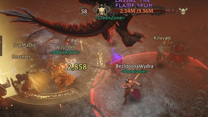 Uważajcie na atak polegający na przeskokach: zbiera on sporo pkt - Diablo Immortal: Lassal - boss, jak pokonać? - Diablo Immortal - poradnik do gry