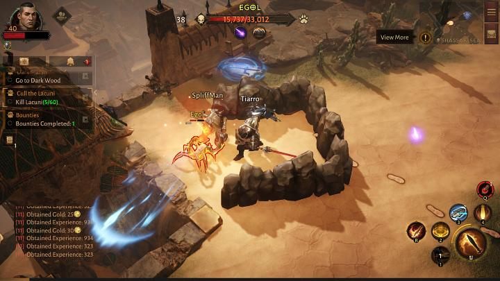 Rzadkich przeciwników w grze Diablo Immortal można poznać po charakterystycznej ikonie czaszki z określonym kolorem - Diablo Immortal: Przeciwnicy - rodzaje, rzadkość - Diablo Immortal - poradnik do gry