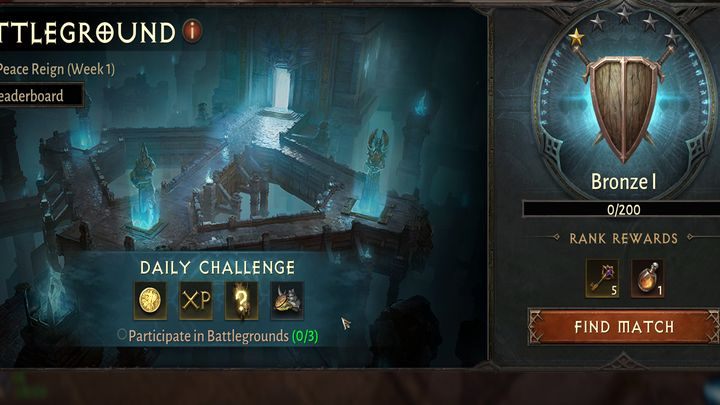 Pole Bitwe (Battleground) to w trakcie trwania sezonu jeden z najlepszych sposobów na zdobycie doświadczenia - Diablo Immortal: Doświadczenie - jak szybko zdobywać? - Diablo Immortal - poradnik do gry