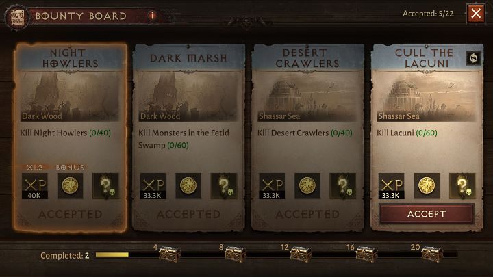 Zlecenia to aktywności poboczne w Diablo Immortal, które można przyjąć na tablicy ogłoszeń - tę znajdziecie na placu w Zachodniej Marchii - Diablo Immortal: Doświadczenie - jak szybko zdobywać? - Diablo Immortal - poradnik do gry