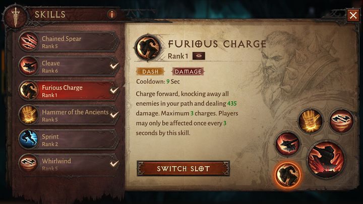 W Diablo Immortal możecie dowolnie zmieniać zestaw umiejętności i jedne z nich zastępować innymi, już poznanymi - Diablo Immortal: Porady na start - Diablo Immortal - poradnik do gry