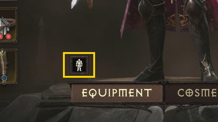 Aby sprawdzić współczynnik bojowy gracza, otwórzcie ekwipunek i wybierzcie małą ikonę człowieczka nad napisem ekwipunek - Diablo Immortal: Współczynnik bojowy (Combat Rating / CR) - jak sprawdzać? - Diablo Immortal - poradnik do gry