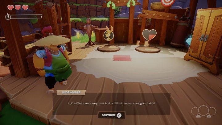 Na każdej wyspie znajdziecie sklep - Kangurek Kao: Porady na start - lista - Kangurek Kao - poradnik do gry