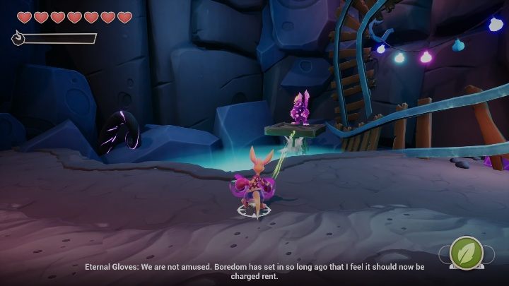 Ta moc służy do przesuwania obiektów bez wchodzenia z nimi w bezpośrednią interakcję - Kangurek Kao: Umiejętności specjalne - sposób używania - Kangurek Kao - poradnik do gry