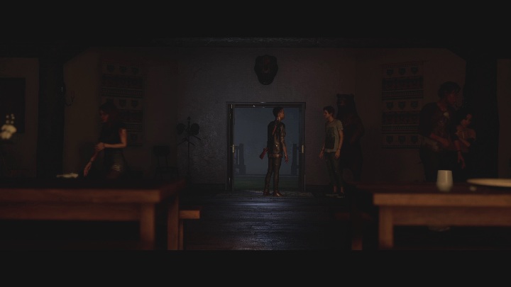 Po wejściu do budynku możecie zdobyć kartę Siła (The Strength) - The Quarry: Rozdział 4 - solucja, opis przejścia - The Quarry - poradnik do gry