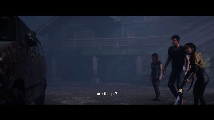 Po przejęciu sterowania nad Kaitlyn odnajdziecie Emmę (jeśli ta żyje) - The Quarry: Rozdział 8 - solucja, opis przejścia - The Quarry - poradnik do gry