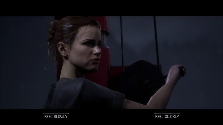 W trakcie uciekania przed potworem Emma dobiegnie do liny - The Quarry: Emma - lista możliwych śmierci i wybory - The Quarry - poradnik do gry