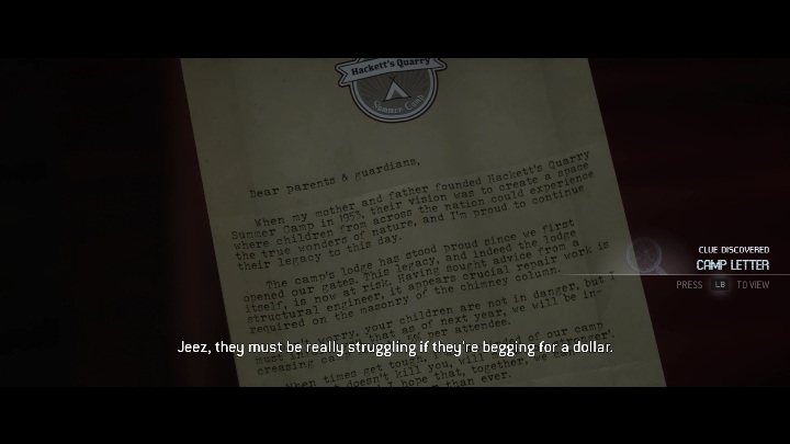 Rozdział gry: Rozdział 9 - The Quarry: Historia Obozu - wskazówki, lokacja i lista wszystkich kart - The Quarry - poradnik do gry