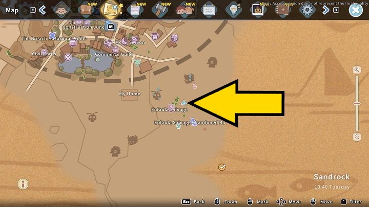 Następnego dnia, po wykonaniu misji głównej In Trusses We Trust, otrzymacie list od Qi z informacją, że naukowiec może pomóc w naprawie mostu - My Time at Sandrock: Paradise Lost and Found - solucja, opis przejścia - My Time at Sandrock - poradnik do gry