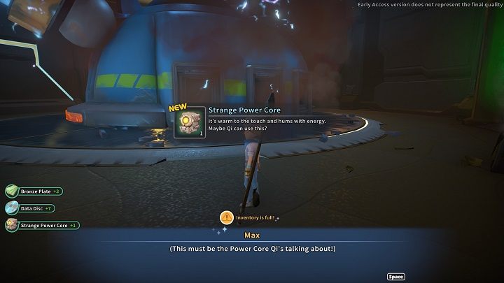 Gdy to zrobicie, boss straci zasilanie i otrzymacie Strange Power Core - My Time at Sandrock: Paradise Lost and Found - solucja, opis przejścia - My Time at Sandrock - poradnik do gry