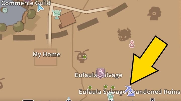 Zadanie rozpocznie się automatycznie po wykonaniu misji pobocznej Mutual Misstep - My Time at Sandrock: Excavating the Sky - solucja, opis przejścia - My Time at Sandrock - poradnik do gry