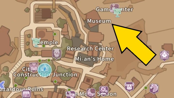 Gdy odnajdziecie już wszystkie Telescope Pieces, udajcie się do Museum nieopodal Research Center i skorzystajcie z Relic Restoration Machine, aby odtworzyć teleskop - My Time at Sandrock: A Window to the Cosmos - solucja, opis przejścia - My Time at Sandrock - poradnik do gry