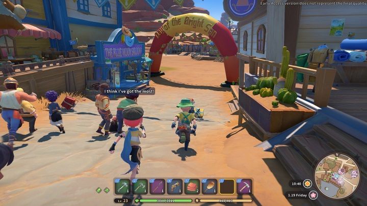 19 dnia wiosny ma miejsce Day of the Bright Sun - My Time at Sandrock: Kalendarz i wydarzenia - My Time at Sandrock - poradnik do gry