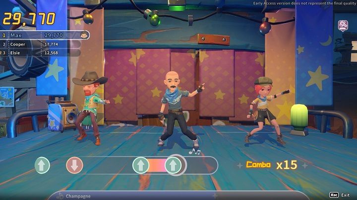 Jeśli między dwoma znakami pojawi się linia, oznacza to, że musicie wcisnąć i przytrzymać dany przycisk aż do końca linii - My Time at Sandrock: Kalendarz i wydarzenia - My Time at Sandrock - poradnik do gry