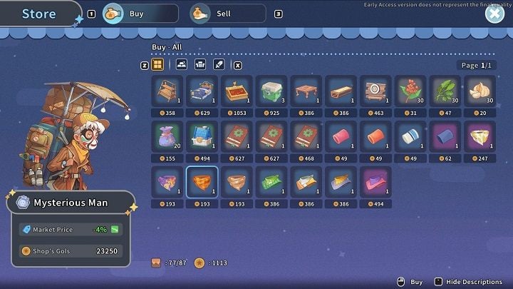 Mysterious Man jest źródłem rzadkich towarów, których nie kupicie nigdzie indziej - My Time at Sandrock: Mysterious Man - kim jest? - My Time at Sandrock - poradnik do gry