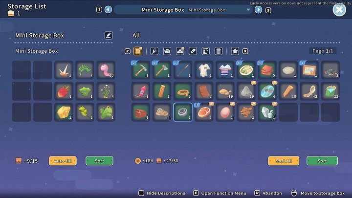 Odpowiednio duże zaopatrzenie to podstawa skutecznej gry w My Time at Sandrock - My Time at Sandrock: Porady na start - My Time at Sandrock - poradnik do gry