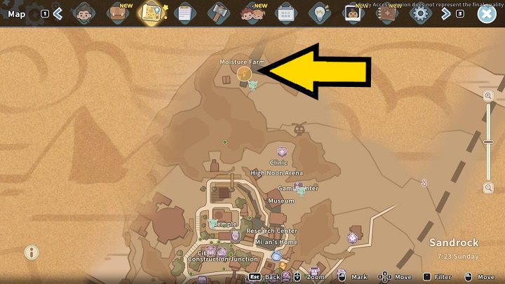 Misja dostępna jest po wykonaniu zadania głównego The Grass is Greener - My Time at Sandrock: Operation Flowergate - solucja, opis przejścia - My Time at Sandrock - poradnik do gry