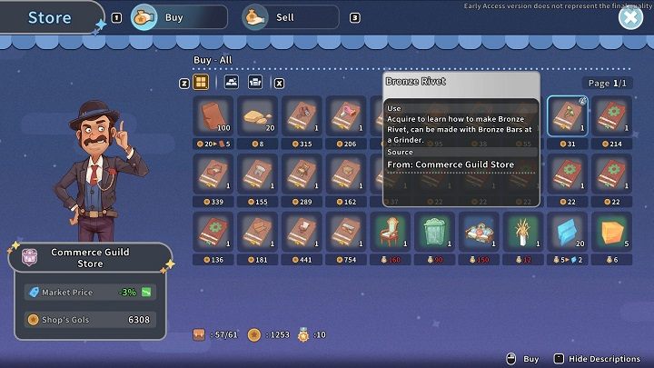 W pierwszej kolejności należy zdobyć schemat Intermediate Worktable - My Time at Sandrock: Operation De-Geeglate - solucja, opis przejścia - My Time at Sandrock - poradnik do gry