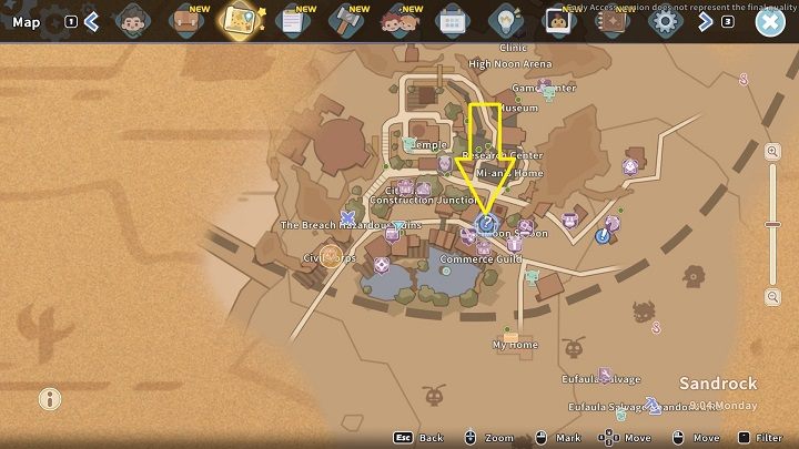 Od tego momentu macie 24 godziny na wykonanie zlecenia, więc warto zająć się tym od razu - My Time at Sandrock: Runner-Up - solucja, opis przejścia - My Time at Sandrock - poradnik do gry