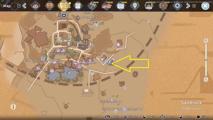 Zadanie można rozpocząć dopiero po wykonaniu wcześniejszych misji dla Coopera, czyli Keeping Up With the Yakmels oraz Ranch Part-time Work - My Time at Sandrock: Fake Friend - solucja, opis przejścia - My Time at Sandrock - poradnik do gry