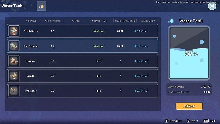 Gra pozbawiona jest elementów czysto survivalowych, dlatego nie musicie pić wody - My Time at Sandrock: Woda - jak zdobyć więcej? - My Time at Sandrock - poradnik do gry