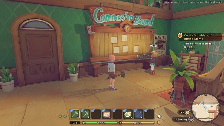 Zadania typu Commissions są dostępne w Commerce Guild - My Time at Sandrock: Commissions - My Time at Sandrock - poradnik do gry