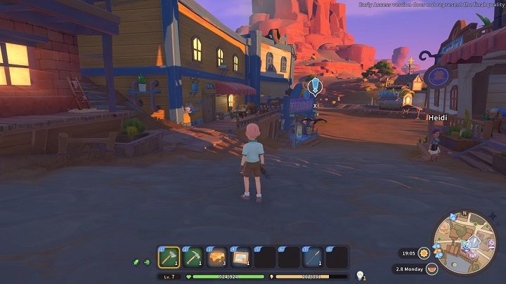 Aby rozpocząć zadanie, musicie odnaleźć kruka o imieniu X - My Time at Sandrock: Taste of Your Own Medicine - solucja, opis przejścia - My Time at Sandrock - poradnik do gry