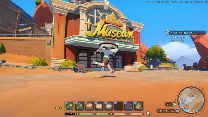 Ostatnim krokiem jest ponowna rozmowa z Catori - My Time at Sandrock: A Piece of the Past - solucja, opis przejścia - My Time at Sandrock - poradnik do gry