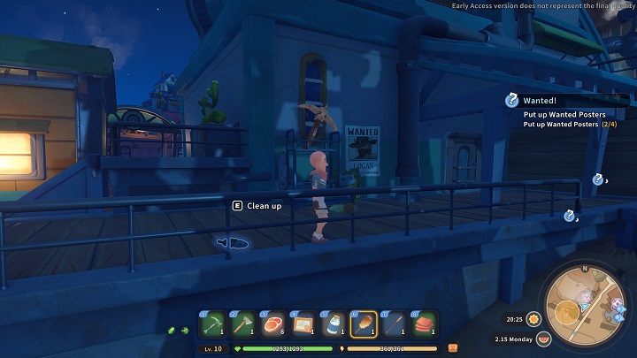 Drugi plakat przyklejcie na ścianie domu zaraz obok The Breach, tuż przy kuszy - My Time at Sandrock: Wanted! - solucja, opis przejścia - My Time at Sandrock - poradnik do gry