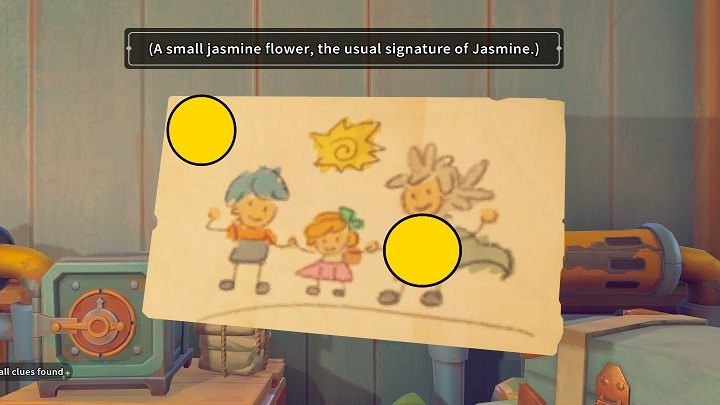 Na ścianie między łóżkami wisi Drawing on the Wall - My Time at Sandrock: Wheres Mi-an - solucja, opis przejścia - My Time at Sandrock - poradnik do gry