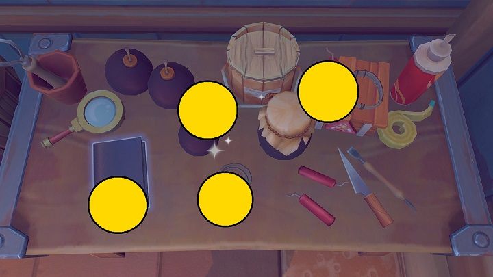 Z kolei przy drzwiach jest Harus Worktable - My Time at Sandrock: Wheres Mi-an - solucja, opis przejścia - My Time at Sandrock - poradnik do gry