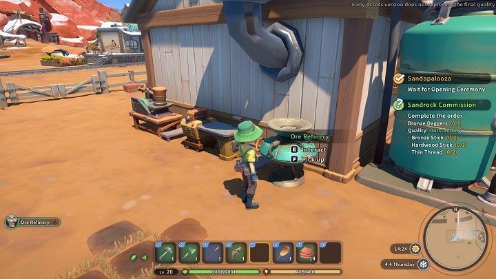 W Ore Refinery możecie przetworzyć następujące surowce - My Time at Sandrock: Ore Refinery - jak zbudować? - My Time at Sandrock - poradnik do gry