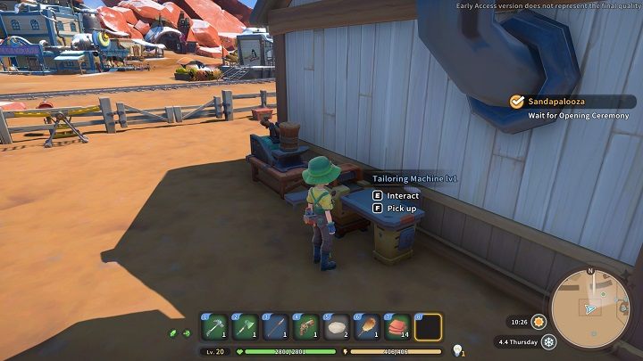 W Tailoring Machine możecie wytworzyć 3 rodzaje przedmiotów - My Time at Sandrock: Tailoring Machine - jak zbudować? - My Time at Sandrock - poradnik do gry