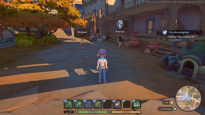 Clay znajdziecie przekopując ziemię w Eufaula Salvage Abandoned Ruins - My Time at Sandrock: The Moonlighter - My Time at Sandrock - poradnik do gry