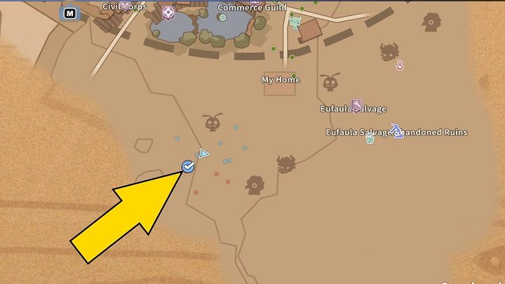 Teraz musicie poczekać do następnego dnia, aby spotkać się z Elsie w umówionym miejscu - My Time at Sandrock: Big Game Hunter -solucja, opis przejścia - My Time at Sandrock - poradnik do gry