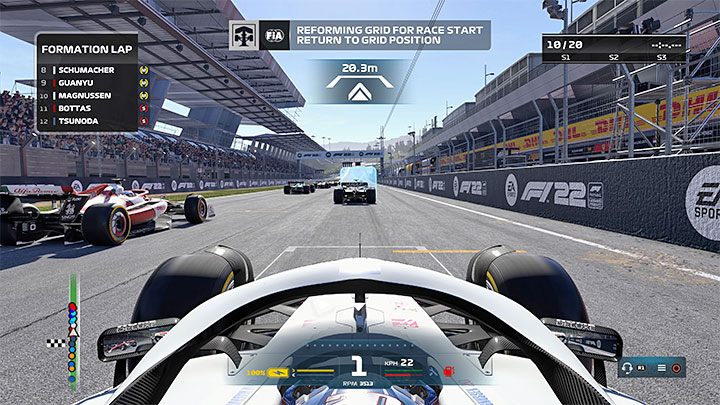 1 - F1 22: Jak ulał (Slotting In) - trofeum, jak zdobyć? - F1 22 - poradnik do gry