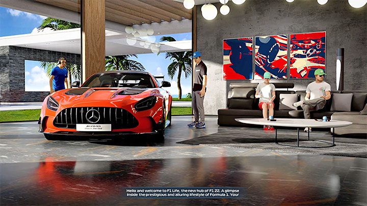 F1 Life nie jest sekcją menu powiązaną ze ściganiem się - F1 22: F1 Life - opis menu - F1 22 - poradnik do gry