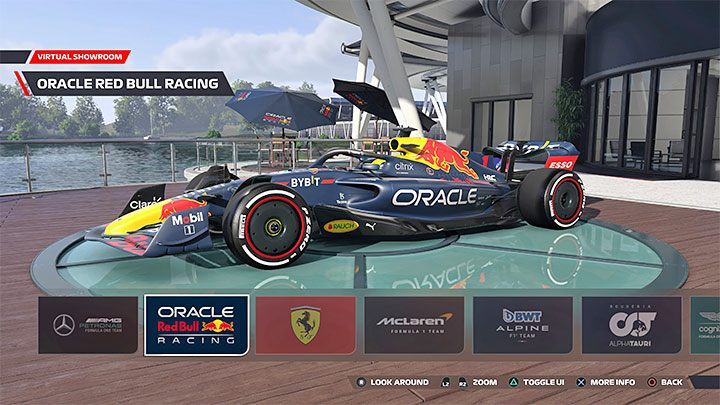 1 - F1 22: F1 Life - opis menu - F1 22 - poradnik do gry