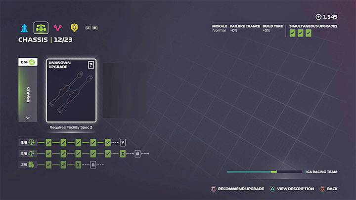 Dla przypomnienia prace badawcze w F1 22 możecie prowadzić w ramach 4 głównych kategorii - Aerodynamika (Aerodynamics), Podwozie (Chassis), Układ napędowy (Powetrain) i Wytrzymałość (Durability) - F1 22: Projekty badawcze w karierze - które najlepsze? - F1 22 - poradnik do gry