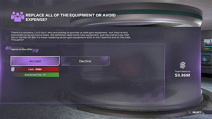 Podczas rozgrywania kariery mogą losowo załączać się różne wydarzenia departamentów i każde z nich wymaga podjęcia jakiejś decyzji, np - F1 22: Kariera - porady i zarządzanie zespołem - F1 22 - poradnik do gry