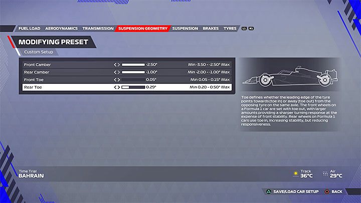 3 - F1 22: Bahrajn (Bahrain) - rekomendowana konfiguracja (setup) - F1 22 - poradnik do gry