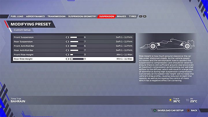 4 - F1 22: Bahrajn (Bahrain) - rekomendowana konfiguracja (setup) - F1 22 - poradnik do gry