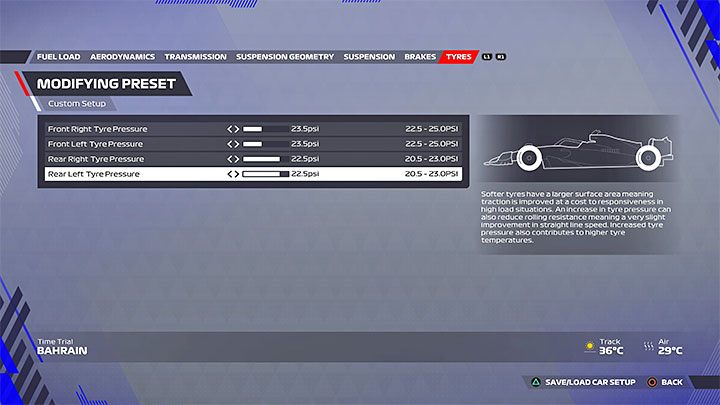 Powyższy setup dla toru Bahrain International Circuit w Bahrajnie jest jedynie przykładowym - F1 22: Bahrajn (Bahrain) - rekomendowana konfiguracja (setup) - F1 22 - poradnik do gry