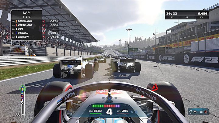 W F1 22 dostępnych jest wiele ujęć kamery, ale nie wszystkie z nich są przydatne - F1 22: Porady na start - lista - F1 22 - poradnik do gry